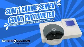 Minitube SDM 1 Canine Semen Photometer – Accurate Semen Analysis for Dog Breeding