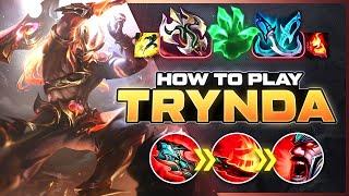 HOW TO PLAY TRYNDAMERE SEASON 14 | Build & Runes | Season 14 Trynda guide | League of Legends