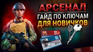 АРСЕНАЛ | ГАЙД ПО КЛЮЧАМ ДЛЯ НОВИЧКОВ ARENA BREAKOUT INFINITE