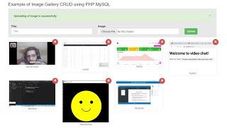 Build a Image Gallery CRUD App in PHP & MySQL Database Using FancyBox Library in Javascript