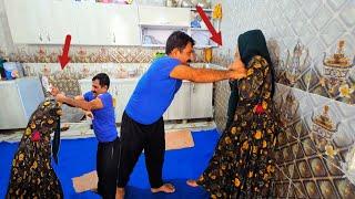 Challenge of Mary's life and kids' cleaning in the most traditional way