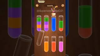 Color water sort level 12 #gameplay #kidsgames #mindgames #bestandriodgame #colorwatersort #games