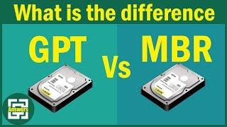 Briefly MBR vs GPT | What are the main differences between MBR and GPT disk styles