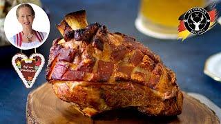 OKTOBERFEST: How to make Pork Hock - crispy skin, moist meat!  MyGerman.Recipes