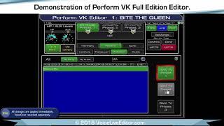 Perform VK Editor Full Version Demostration