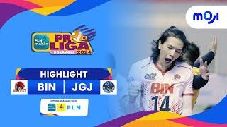 STIN BIN VS Garuda Jaya 3-0 | Highlight PLN Mobile Proliga 2024