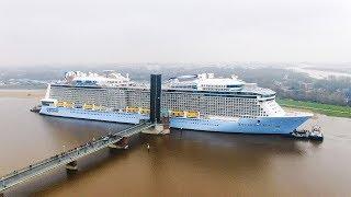 Launch of cruise ship Spectrum of the Seas | Meyer Werft Papenburg