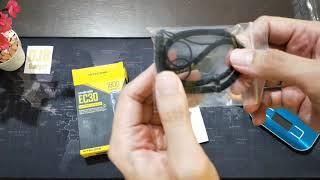 Unboxing Nitecore flashlight LED EC30