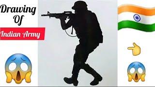 Army drawing video by #Himesh ke art step by step #drawing #army drawing