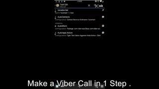 Guide-Slideshow Viber MobileVoip Autoshare Autocontacts Tasker INTENT action