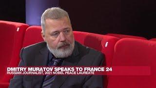 'Russia will never be able to conquer Ukraine': Nobel laureate Dmitry Muratov • FRANCE 24 English