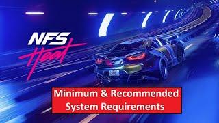 Need for Speed Heat PC Game - Minimum & Recommended System Requirements