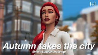 Autumn's San Myshuno work trip || Sims 4 Legacy challenge EP140 || solitasims