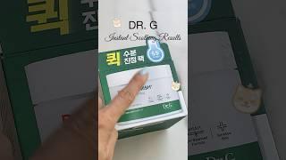 Say goodbye to skin redness! Calm your skin with K-Beauty Dr. G #tonerpad #soothingskincare #kbeauty