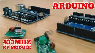 433 MHZ RF module with Arduino | Radiohead Library for 433mhz rf module | Radio Frequency Control