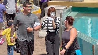 Megan the Seaworld Mime