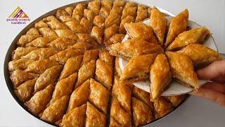 TURKISH Baklava  THE MOST DELICIOUS Dessert OF THE WORLD  You Must Try It