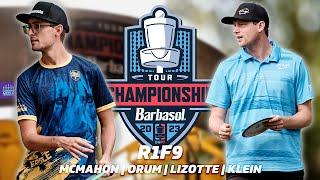 2023 Disc Golf Pro Tour Championship | R1, F9 FEATURE | McMahon, Orum, Lizotte, Klein | Gatekeeper