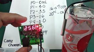 How to set Temperature Controller W1209 for Air-conditioning