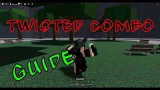 *TWISTED COMBO* Guide || *TRUE ONE SHOT GAROU COMBO* || The Strongest Battlegrounds