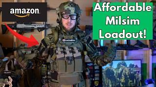 BUDGET Airsoft Milsim Loadout for Green Team! | Tiger Stripe COST | Amazon Airsoft Gear | NFSTRIKE