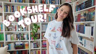 in-depth bookshelf tour!! ‍️ [500+ books]