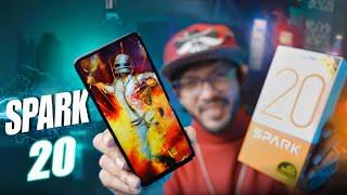 Tecno Spark 20 Review ।। 8GB RAM, IP53, Dual Speaker, 90Hz & Helio G85