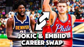 I Swapped Nikola Jokic & Joel Embiid's Careers