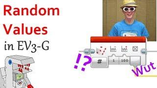 Random Values Block - EV3 Programming Tutorial