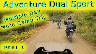 First MULTI-DAY Moto Camping WR250R Dual Sport ADV Trip, E5 Part 1