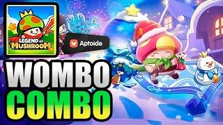 ▶️INSANE NEW BUILD! What a WOMBO COMBO! - Legend of Mushroom