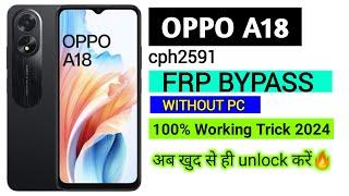 oppo a18 frp bypass android 14 | cph2591 | Oppo a18 bypass