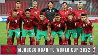 Morocco Road to World Cup 2022 - All Goals