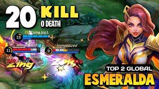 Esmeralda Best Build 2024 [ Esmeralda Top Global Gameplay ] Mobile Legends