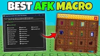 *NEW* AUTO AFK GROW A GARDEN MACRO ROBLOX! How To MACRO in GROW A GARDEN!