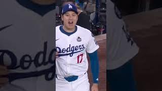 Shohei Ohtani reacts to Freddie Freeman's WALK-OFF GRAND SLAM!