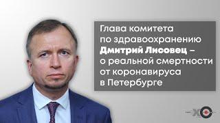 Чиновник рассказал о реальной смертности от коронавируса в СПб