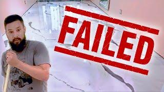 Metallic Epoxy Flooring FAIL | Complete Breakdown | Don’t Make This Mistake!