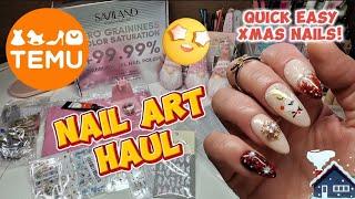 TEMU NAIL ART HAUL! I KEEP GOING BACK FOR MORE!!