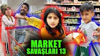 POLAT ve SUDE MARKETTE DÜŞTÜ ! MARKET SAVAŞLARI #13 (Fenomen Ailesi)