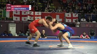 Qual. FS - 61 kg: V. EGOROV (MKD) v. A. HARUTYUNYAN (ARM)
