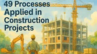 49 Processes Applied in Construction Projects | PMP Learning Podcast