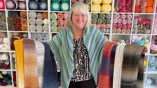 10 Must See Scarf & Shawl Crochet Patterns By Creative Grandma! Can You Even Pick A Favorite?