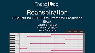 Reanspiration - 3 REAPER-Scripts to Overcome Producer's Block