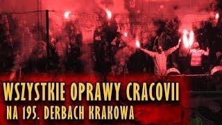 Wszystkie oprawy Cracovii na 195. Derbach Krakowa (13.12.2017 r.)