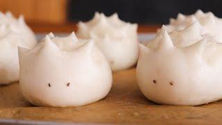 Igelchen Bao (little hedgehog buns)  I chinesisch kochen I Yung's Kitchen