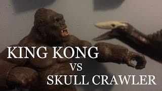 KONG: SKULL ISLAND TOY BATTLE (KING KONG VS SKULLCRAWLER)