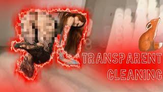 [4K] Transparent Room Cleaning | Try On Haul 2025