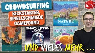 Crowdsurfing Oktober 2024: Speakeasy, Nature, Sci-Fi-Knizia Trilogie, Tipping Point, Cloudspire