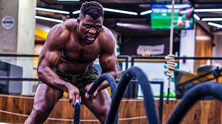 Francis Ngannou - Brutal 290lbs ''Anthony Joshua Boxing Fight'' Training 2024